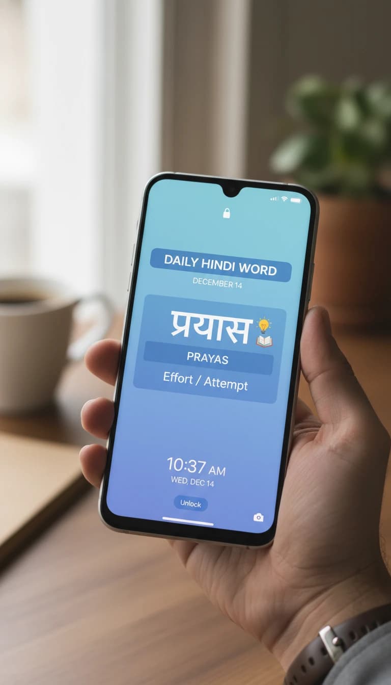 Person actively using new vocabulary in conversation