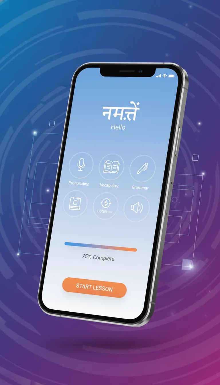 Visual representation of fractions like half, quarter, and three-quarters