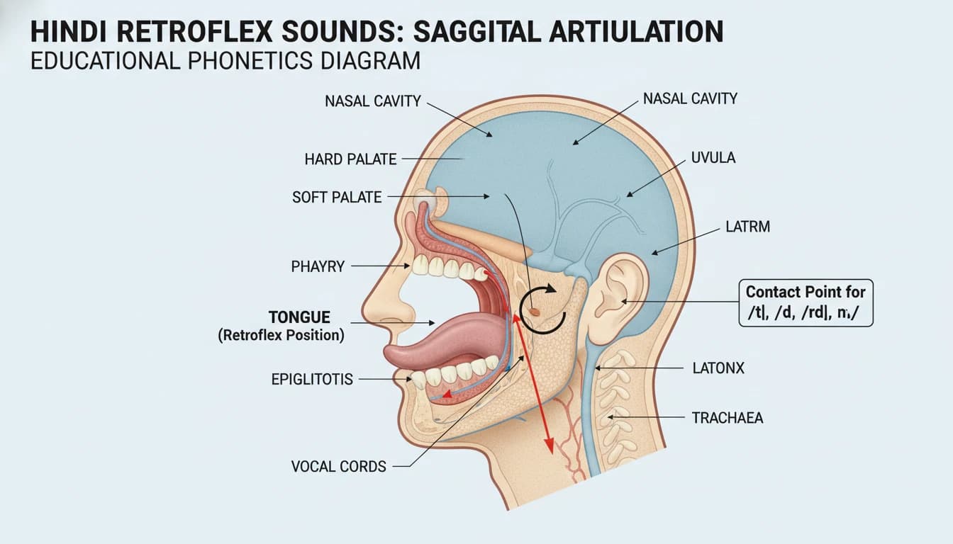 Calendar showing days of the week in Hindi and English