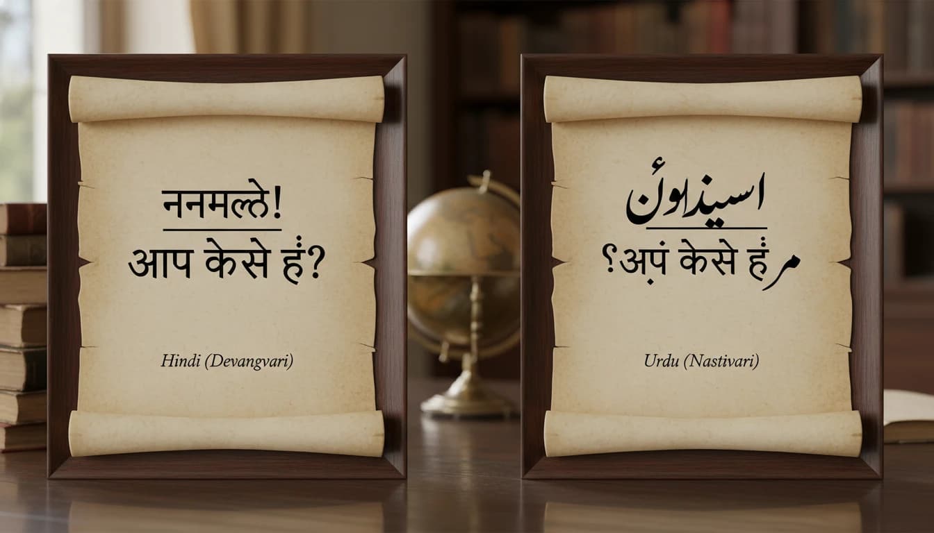 Hindi vs Urdu: Understanding the Differences & Similarities