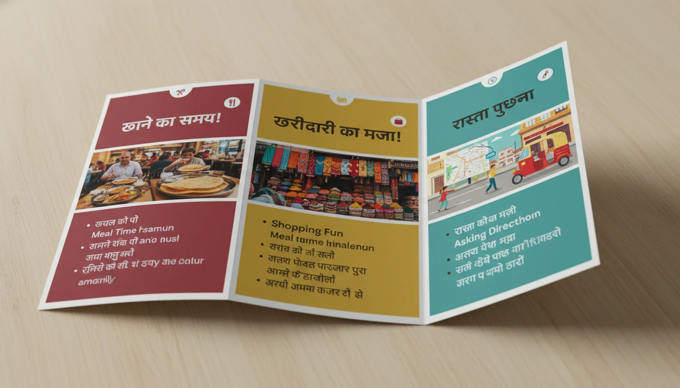 50 Essential Hindi Conversation Phrases for Daily Use - Visual Guide