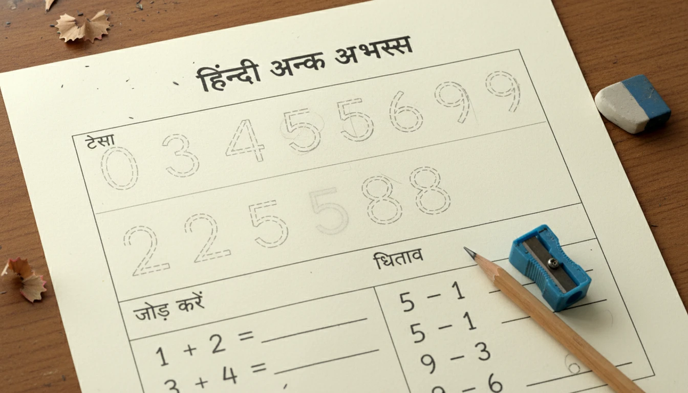 Hindi Numbers 1 to 100: Complete Counting Guide - Visual Guide